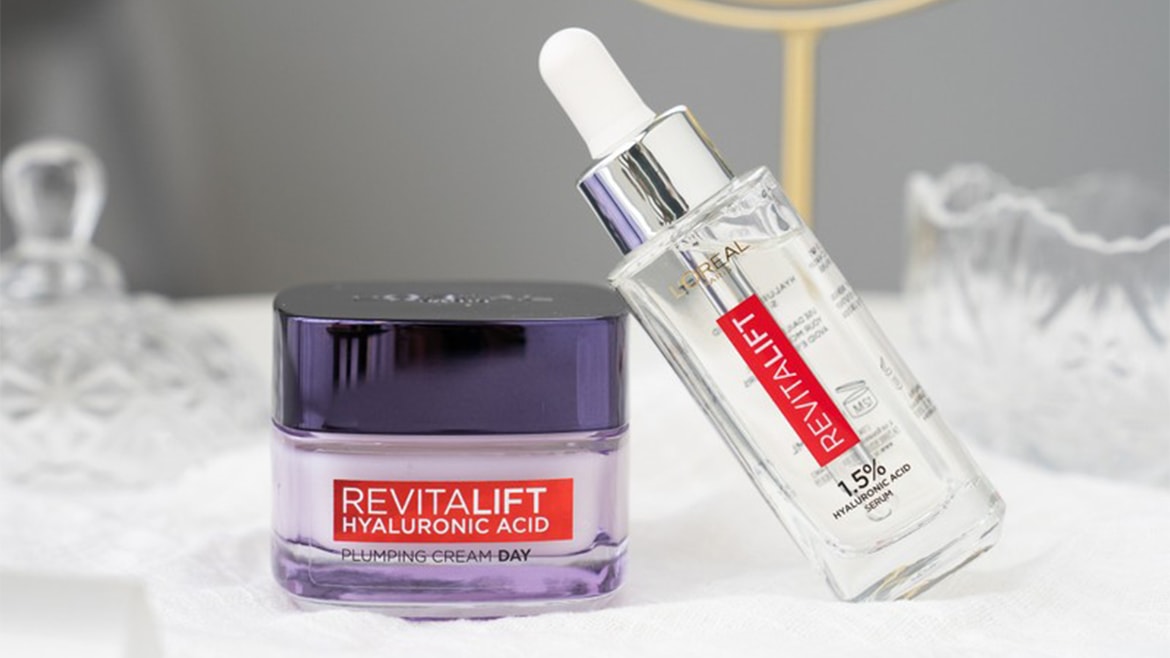 ไฮยาลูรอนเซรั่มคู่ครีม บำรุงผิวและให้ความชุ่มชื้นอย่างล้ำลึก